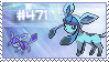 Stamp - Glaceon