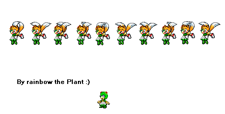 Pixilart - Scared Tails Sprite by Cosmogos