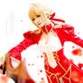 Cosplay : Fate/EXTRA - Saber Nero 2