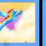 Rainbow Dash Before and After