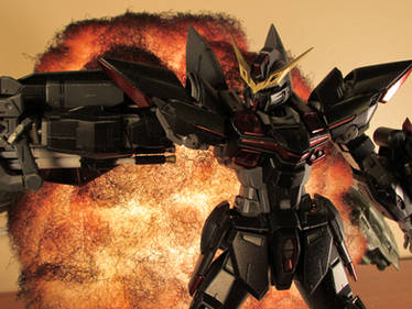 Blitz Gundam Explosion Diorama