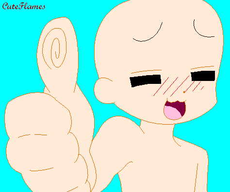 Thumbs Up Base by CuteFlames on DeviantArt Thumbs Up Base by CuteFlames on DeviantArt