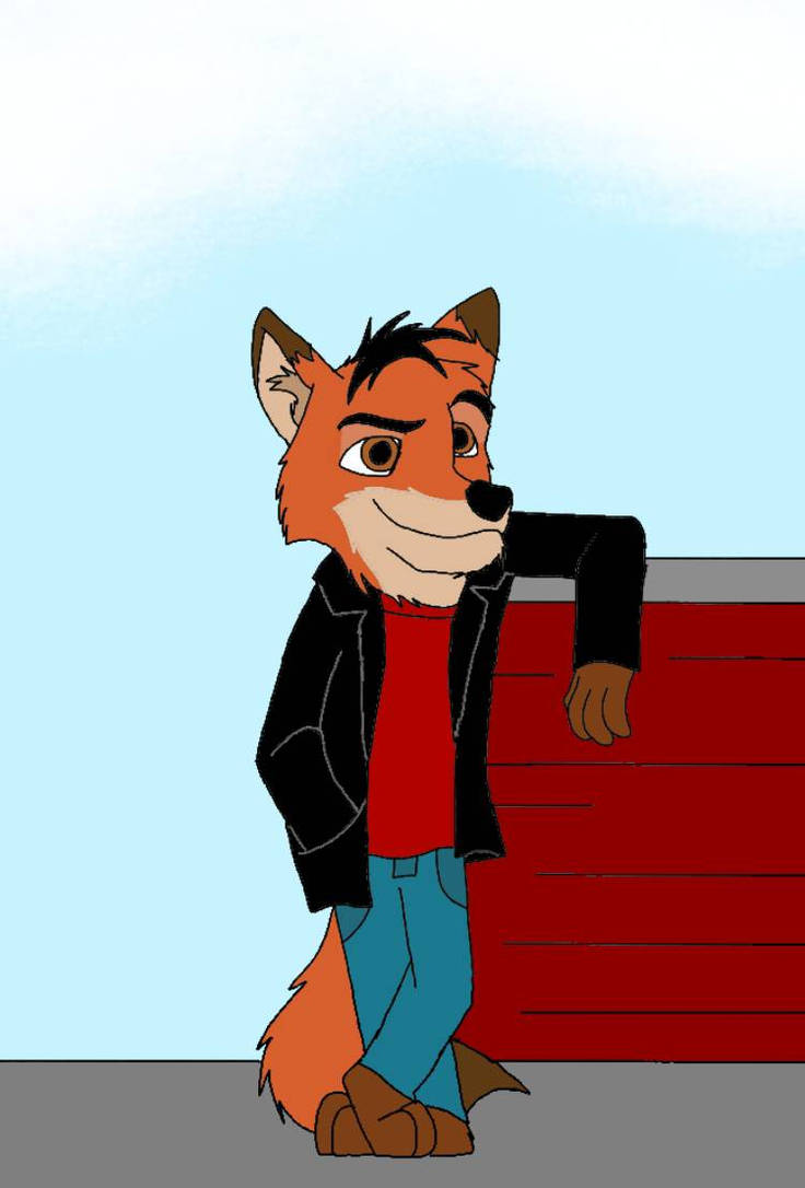 Kit Knightwood in Hasselhoff Knight Rider pose by R101D on DeviantArt