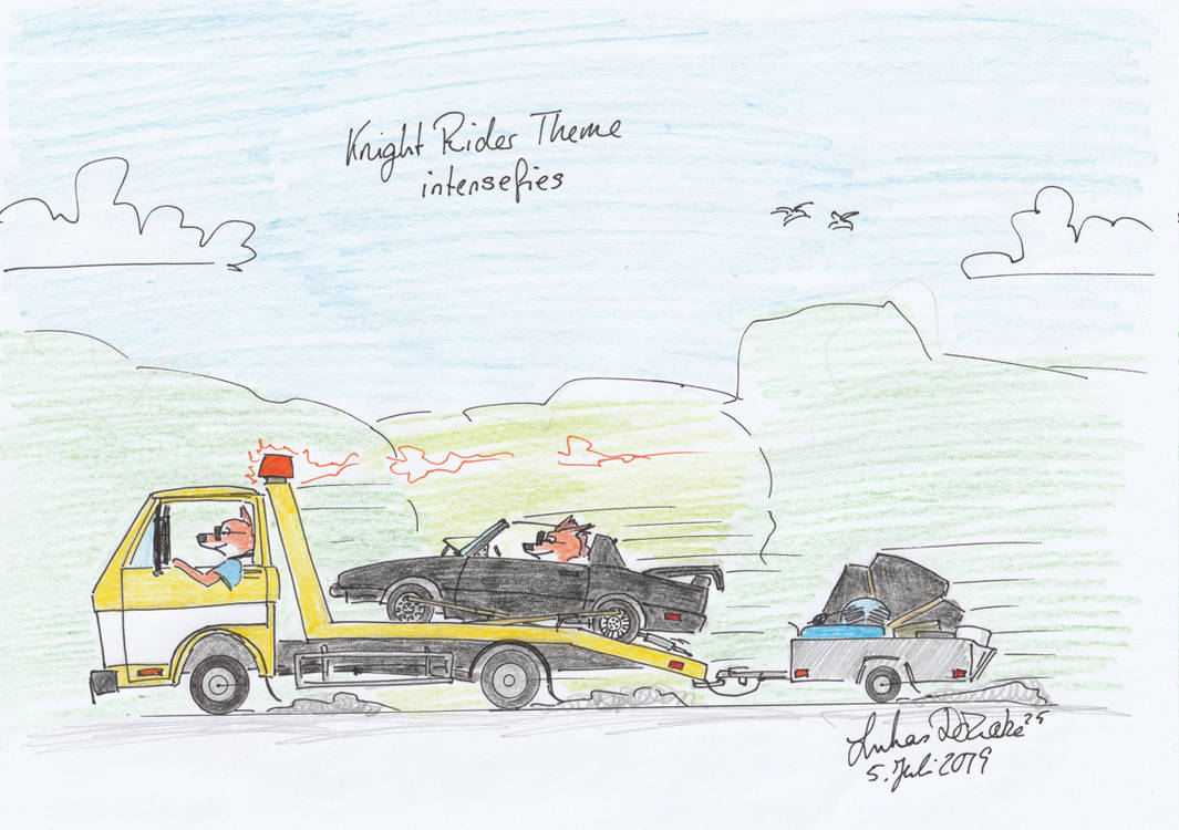Knight Rider Theme Intensifies by R101D on DeviantArt