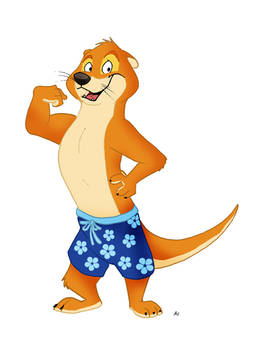 Luther Lutharie the otter
