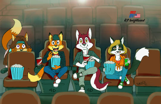 Kit and Friends go to the movies part 1/3