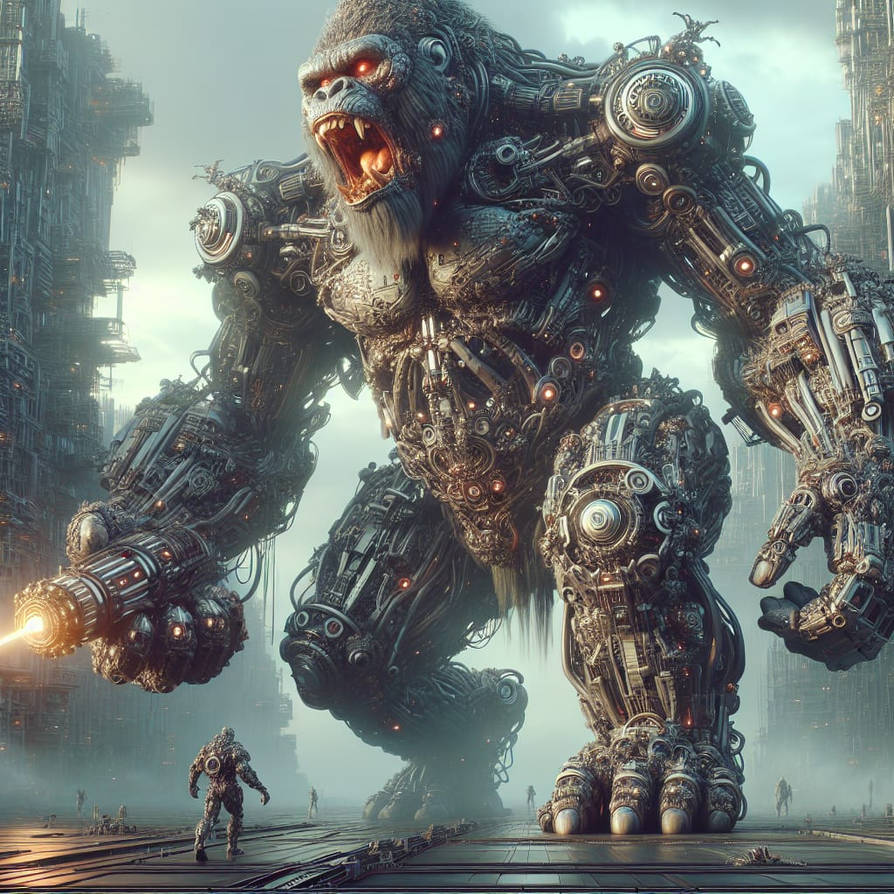 bio tech king kong by rebelnikki on DeviantArt