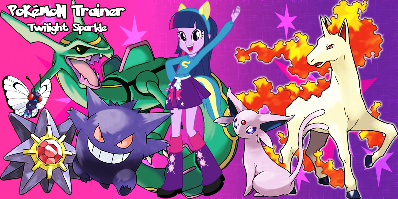 Pokemon Trainer Twilight Sparkle