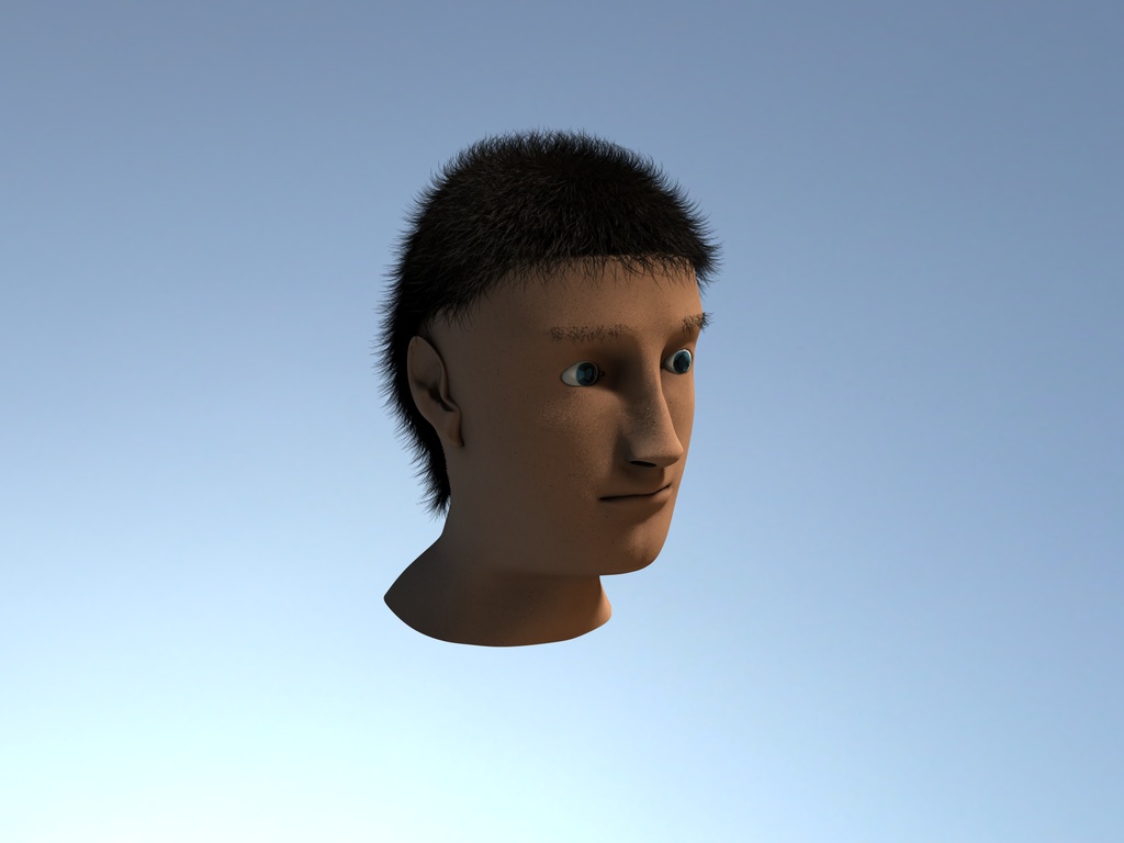 My 2nd Uncanny Valley Head