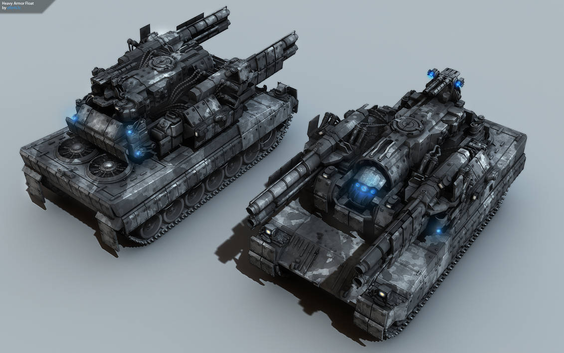 Floating Combat Tank Heavy Armor Float - TANK Rev2 by eRe4s3r on DeviantArt
