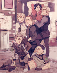 Resident evil 6-Draw squad