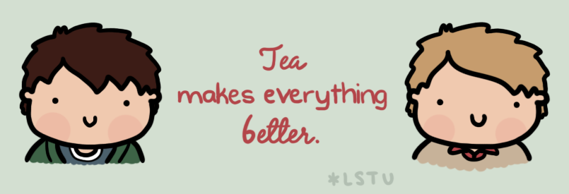 A cup of tea would restore my normality.