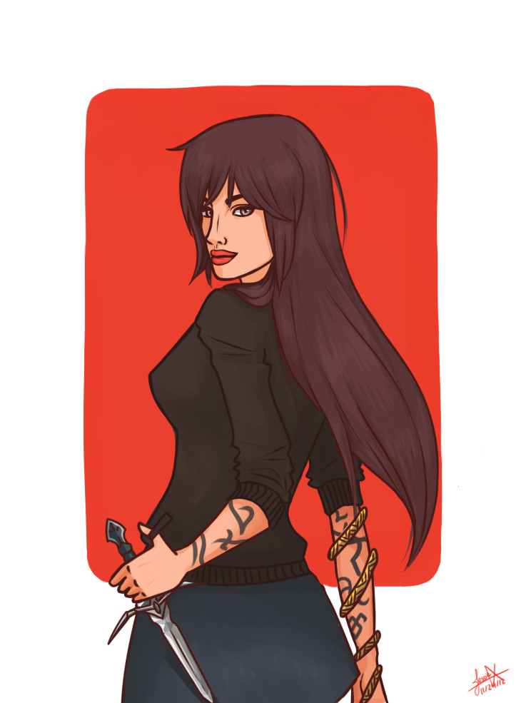 Isabelle Lightwood -Redrawn-