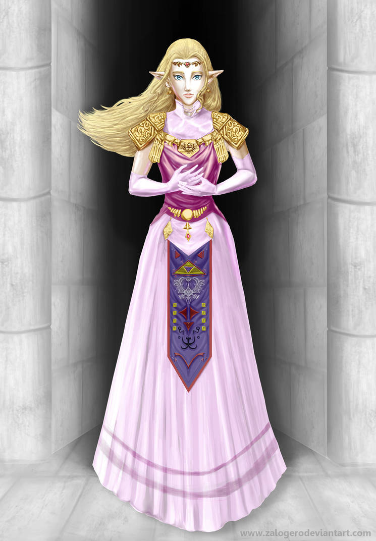 Princess Zelda Ocarina of time by ZaloHero