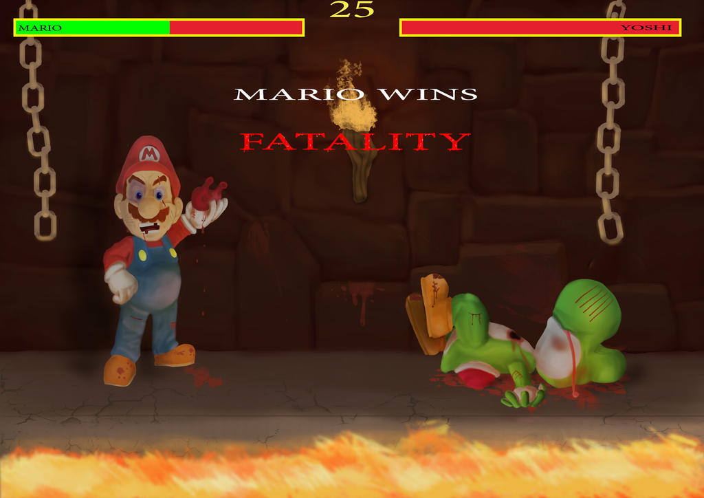 Mario Fatality Mario fatality by shlehi on DeviantArt