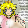 [feet] Princess Peach and her stinky feet