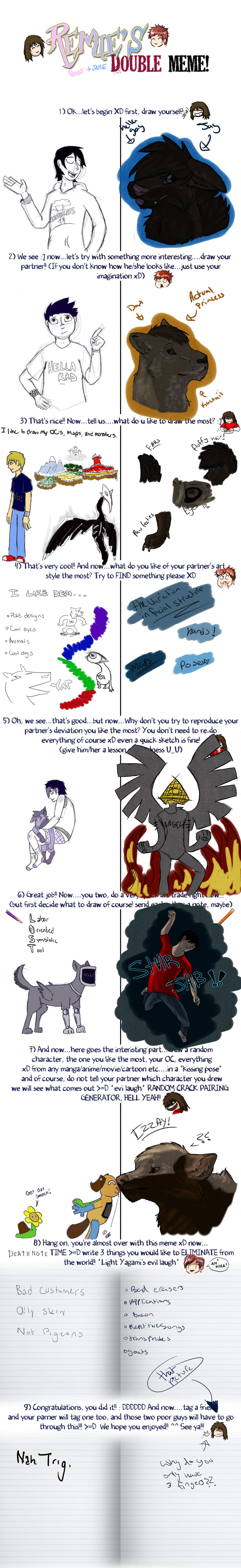 Double Meme by taztazhi5 on DeviantArt