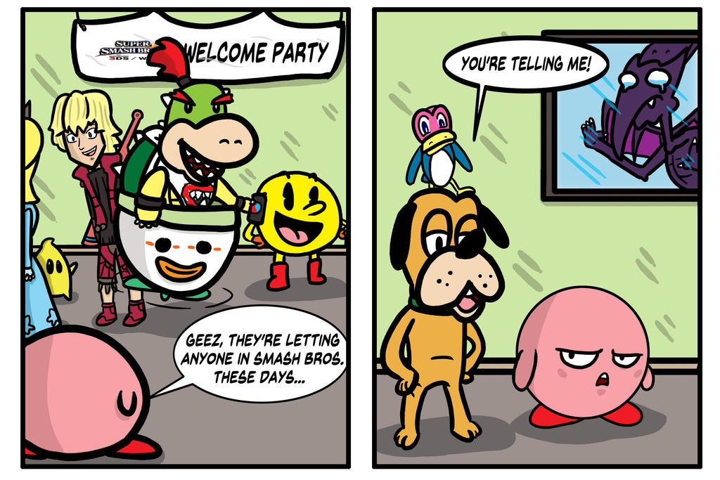 Smash Bros Welcome Party