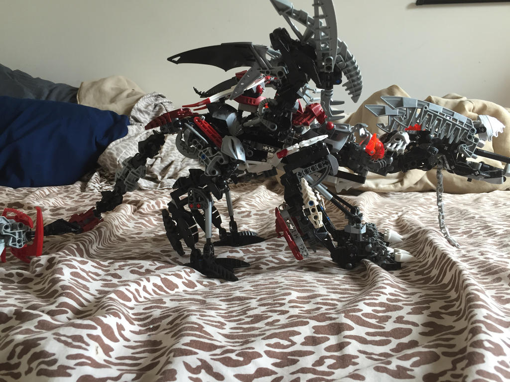 Dragon Bionicle Moc by kiingju on DeviantArt