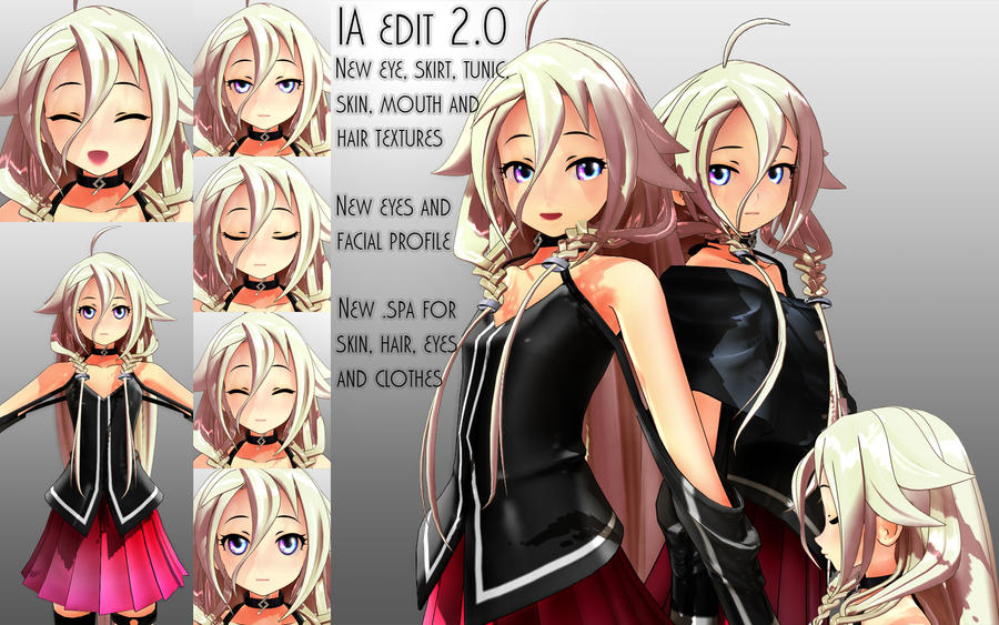 MMD IA model edit