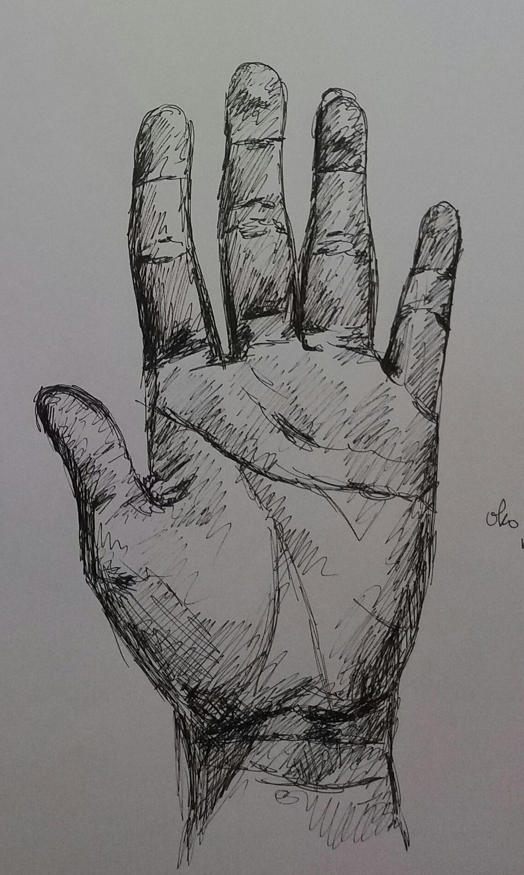 hand study2