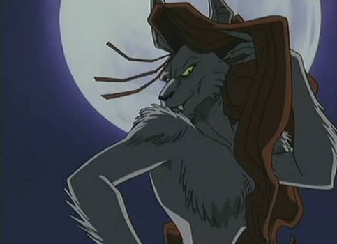 Elaine the beautiful evil werewolf