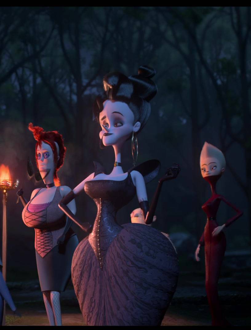 Addams Three Three female addams relatives by cheedong67 on DeviantArt