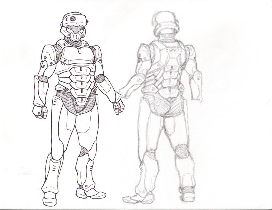 Futuristic Body Armor By Suldae On Deviantart