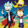 Crossover de Sailor Moon y Rick and Morty