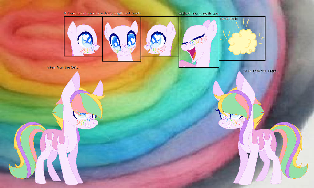 Candy Pop Reference sheet by CheshireGrinFU on DeviantArt