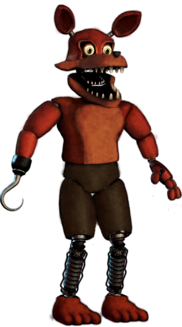 Springlock foxy(at night nightmare foxy) by Applejack14 on DeviantArt