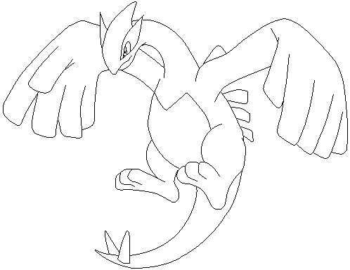 lugia (pokemon) drawn by bokubo