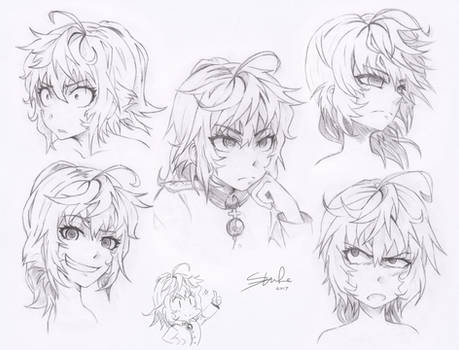 Tanya Degurechaff sketches