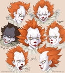 Pennywise sketches