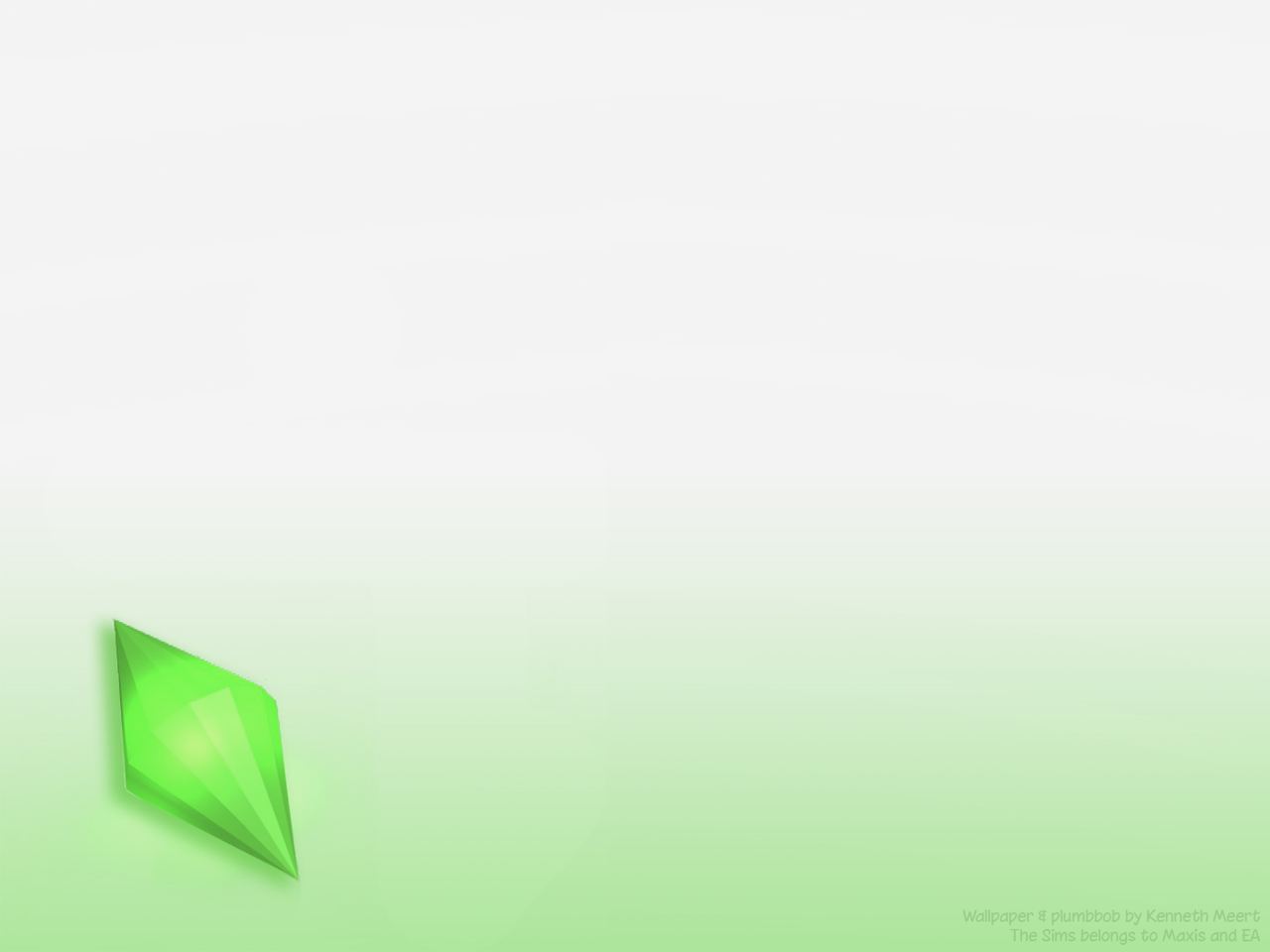 Minimalistic The Sims Wallpaper 4:3