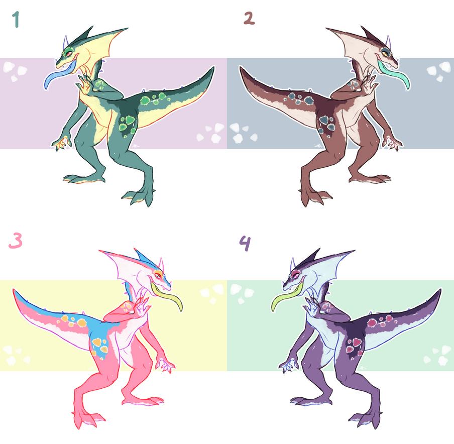 CLOSED Frilled Lizard Adopts Super CHEAP By PastelFruits On.