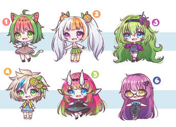 Fruit Chibi Adopts - CLOSED