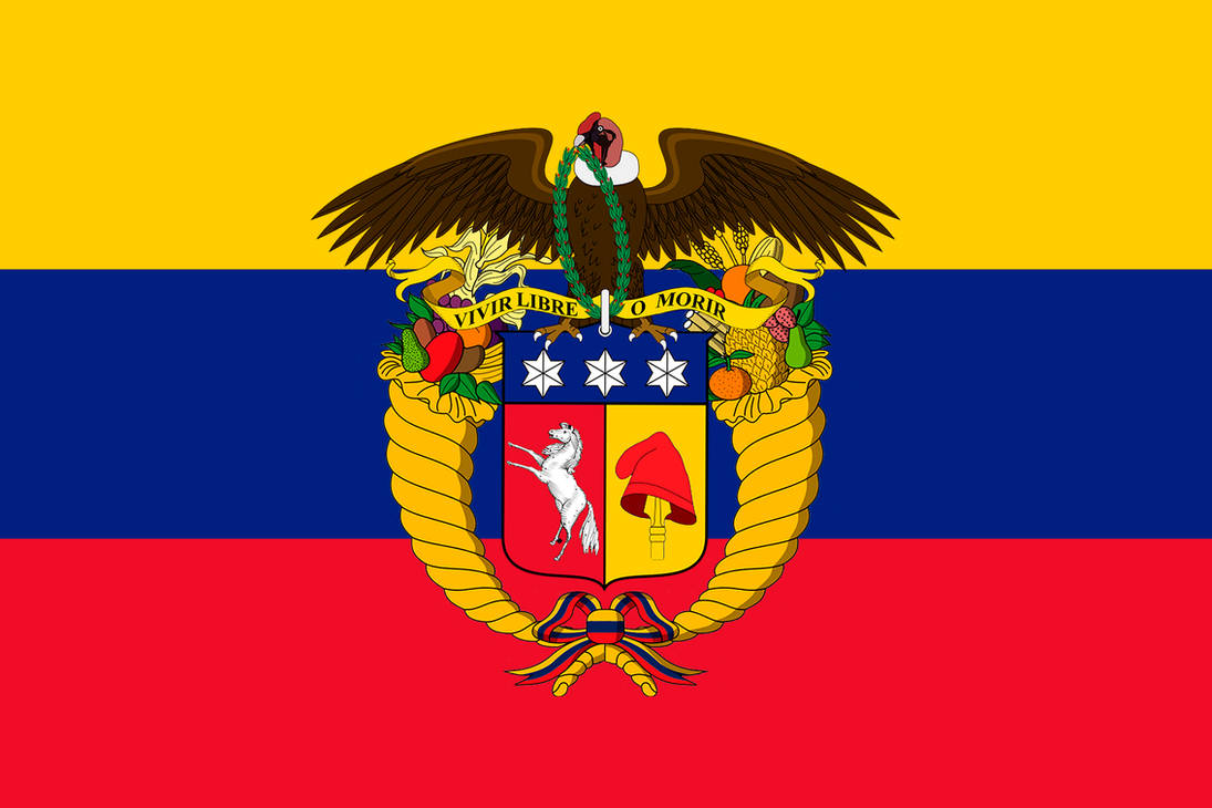 Flag Of Gran Colombia Flag Of Gran Colombia