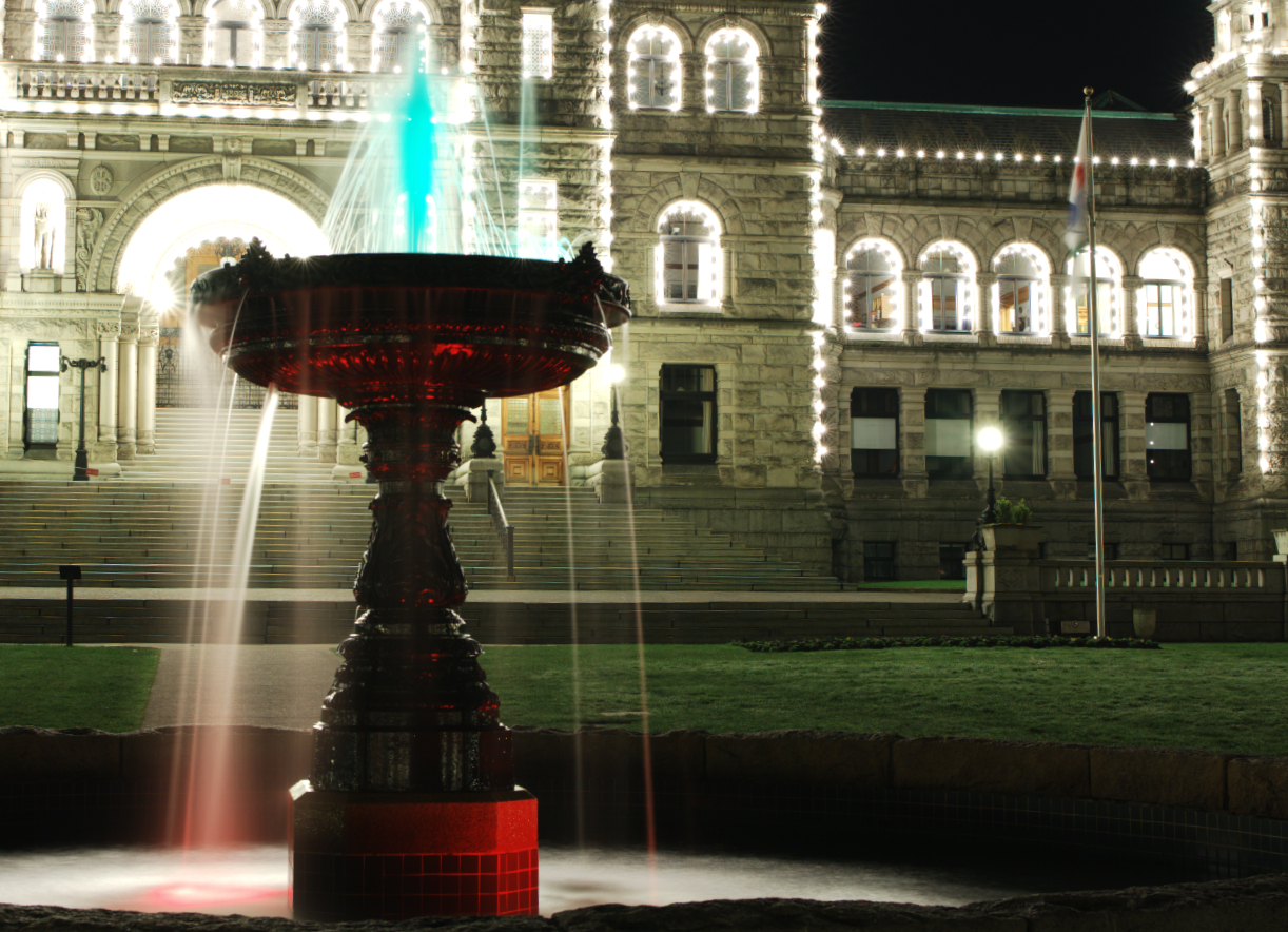 Fountain at Night