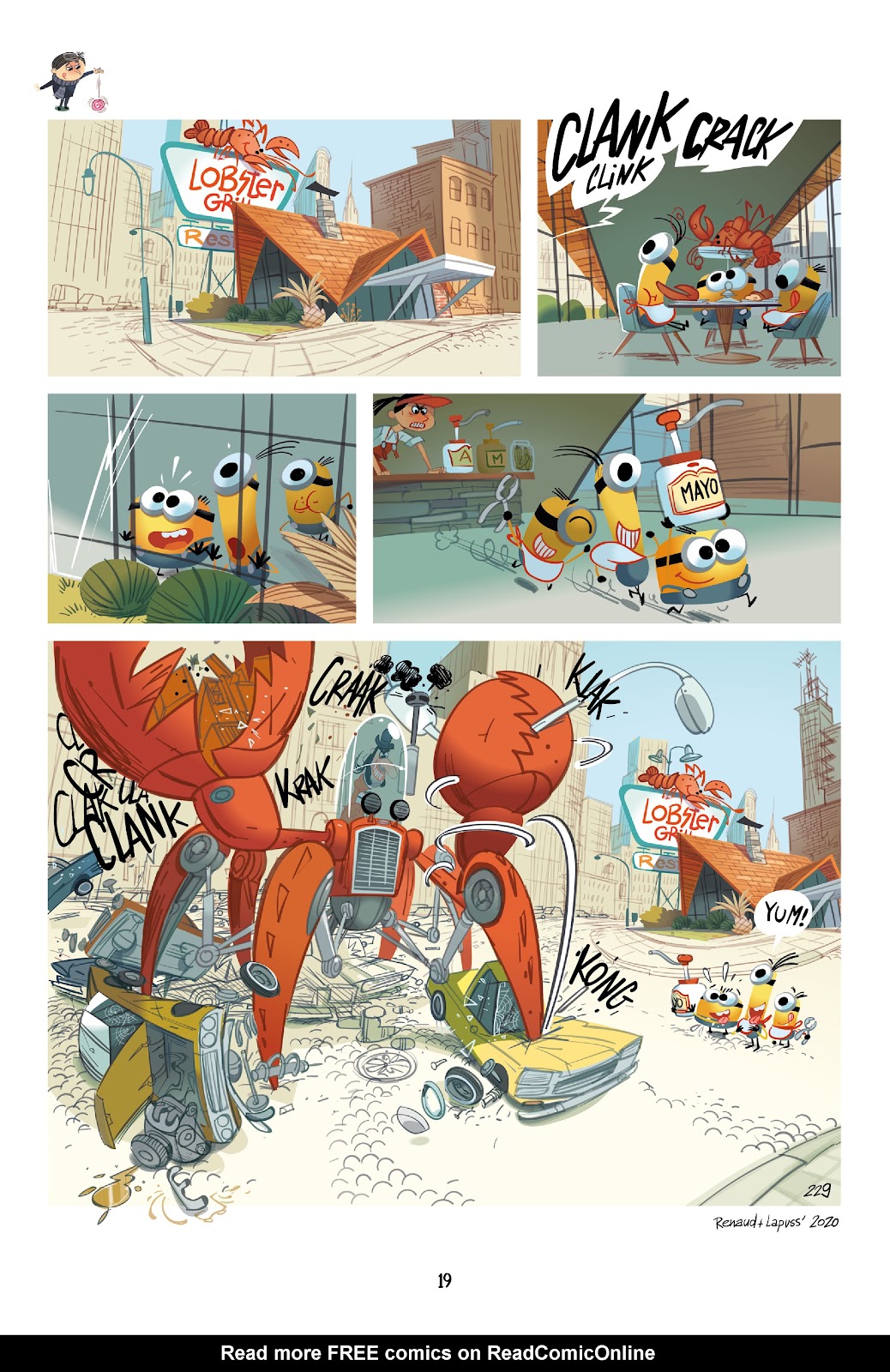 Mini Boss Style Minions mini boss comics page 17 lobster by sunwagirl on DeviantArt