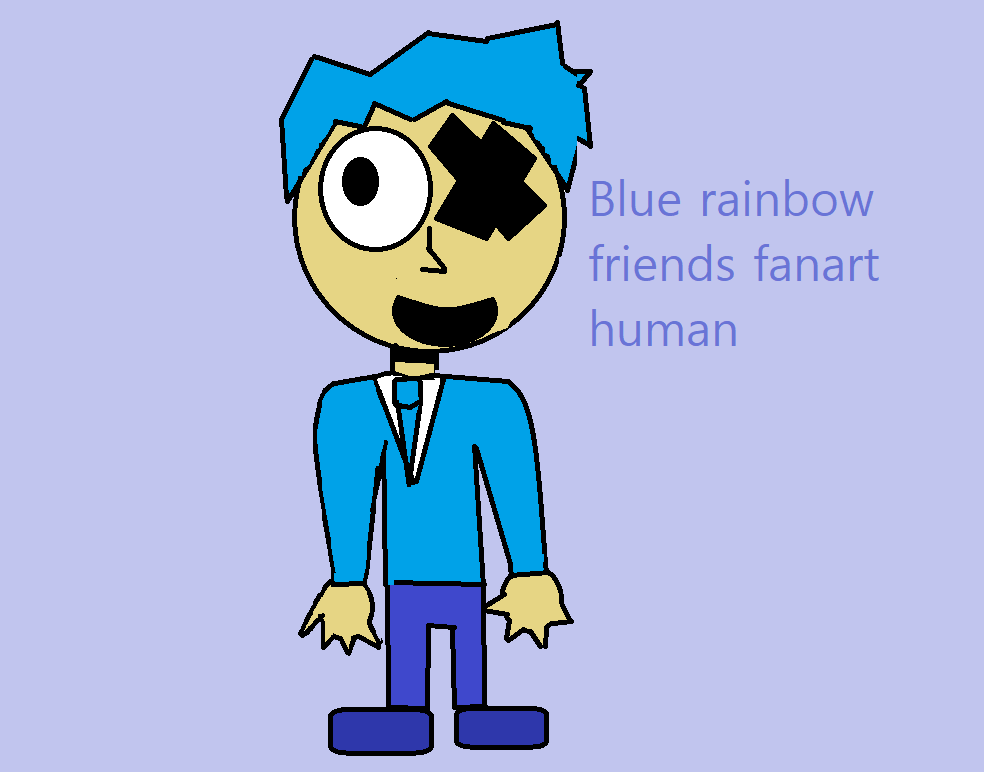 Blue (rainbow friends) by thawbunny26 on DeviantArt