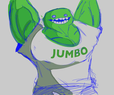 your character's reaction to Jumbo Josh by thecaredkid on DeviantArt