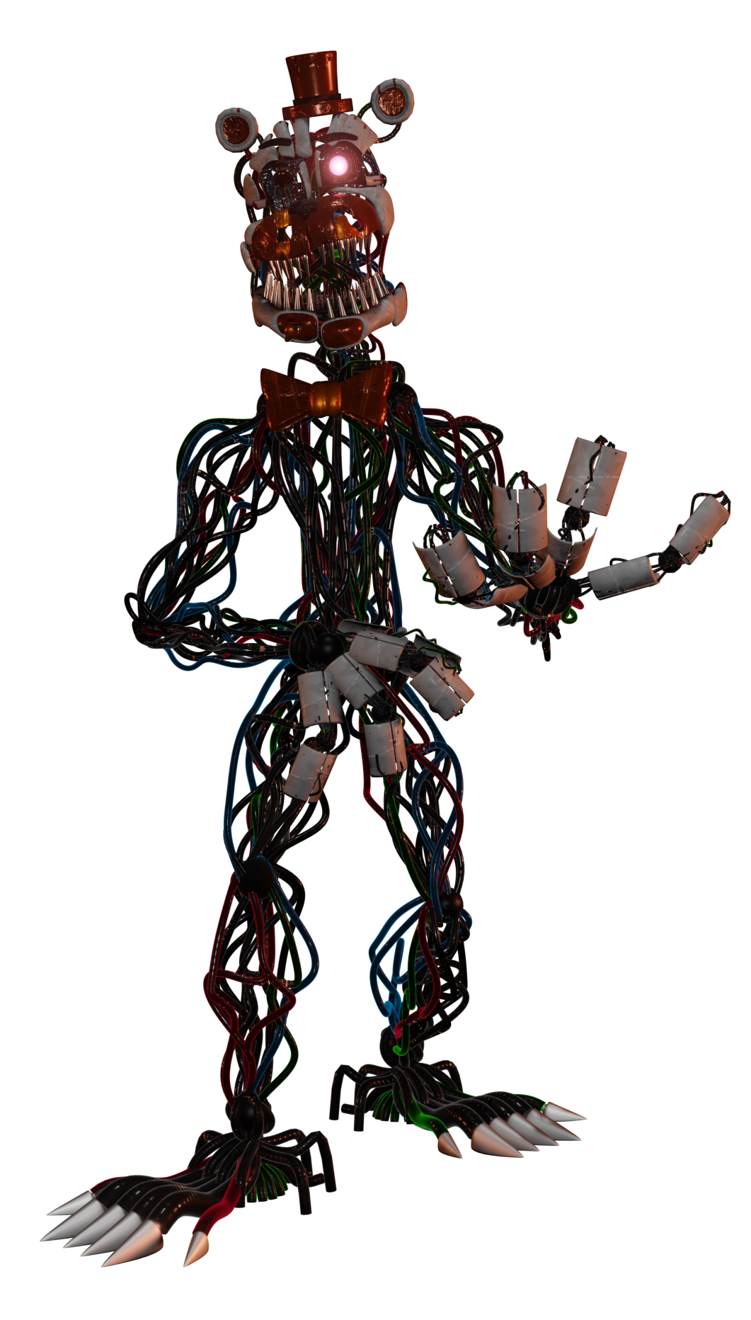 FNAF 6 Molten Freddy full body by Enderziom2004 on DeviantArt