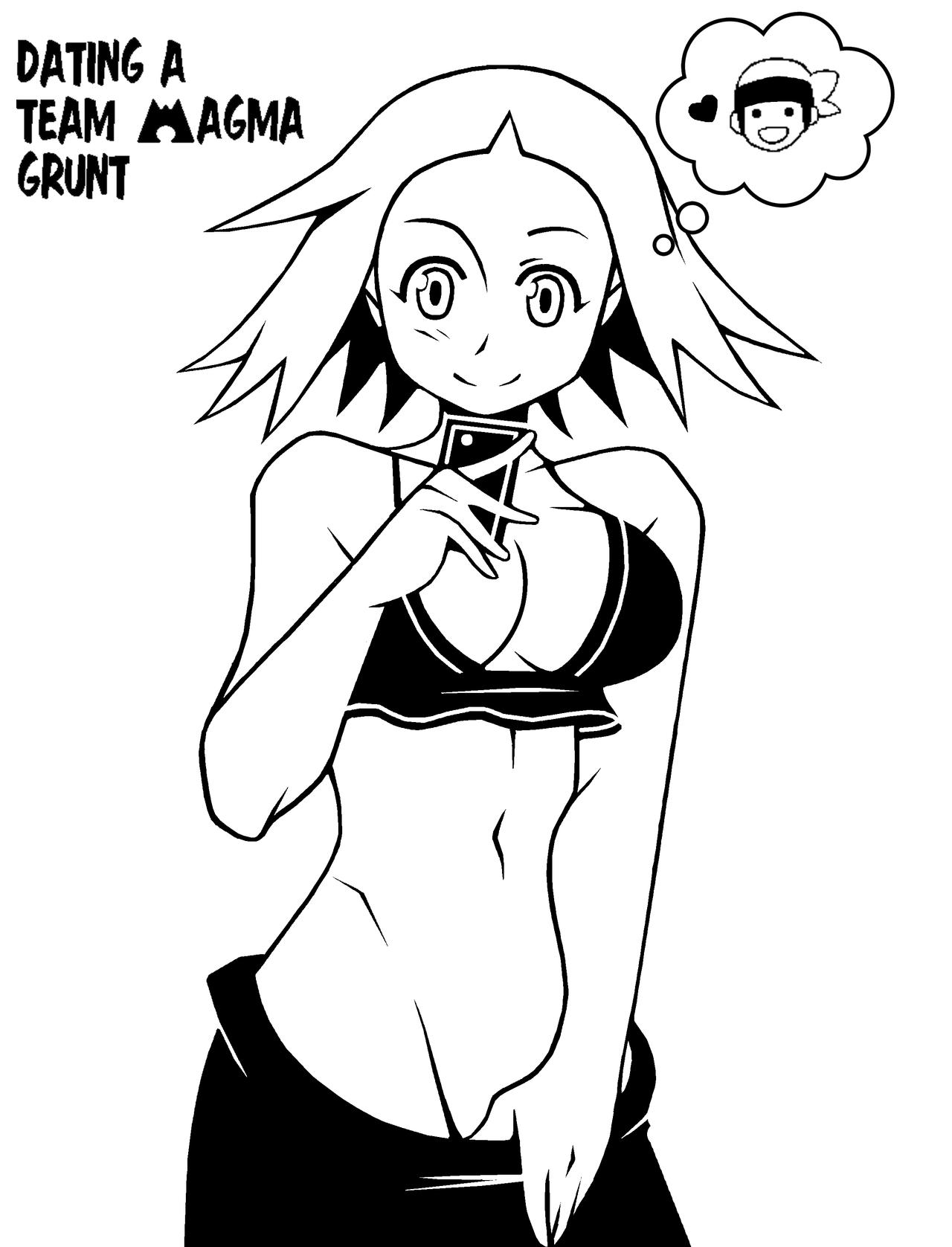 Dated A Team Magma Grunt Dating a Team Magma Grunt by BlackChorome on DeviantArt