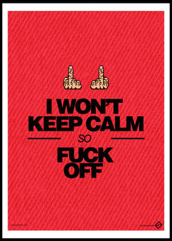 i wont keep calm