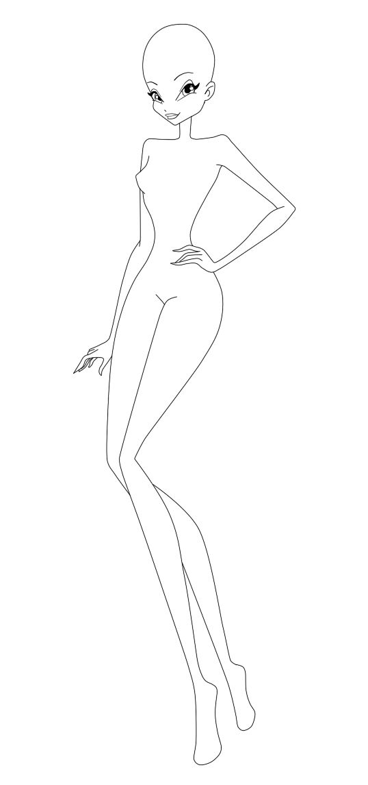 Winx Roxy Base Winx Club Roxy's Onyrix Base Black and White by Lisana3568 on DeviantArt