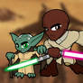 Mace Windu + Yoda