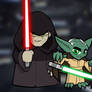 Yoda + Palpatine