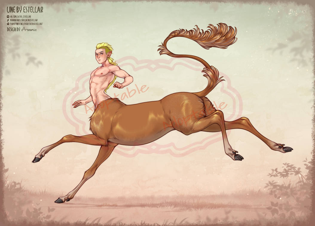 Centaur Cook Centaur Adopt 3 -- OPEN by Aroomie on DeviantArt