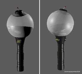 BTS Light Stick: 3D Model